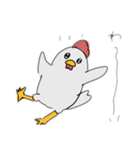 雑ニワトリスタンプ（個別スタンプ：12）