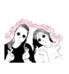 瞳キラキラ女子♡ネタ編（個別スタンプ：7）