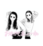 瞳キラキラ女子♡ネタ編（個別スタンプ：9）