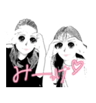 瞳キラキラ女子♡ネタ編（個別スタンプ：23）