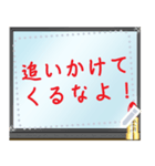 リップスティックとミラー（メッセージ）J（個別スタンプ：10）