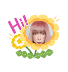 HAPPYな女の子（個別スタンプ：14）