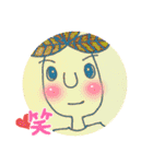 *葉ppy*～yes.no  挨拶 返事（個別スタンプ：7）