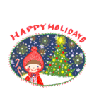 mikaのクリスマスとお正月と冬♪（敬語）（個別スタンプ：3）