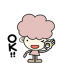 Afroさん（個別スタンプ：14）