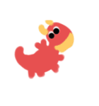 ドラゴンたちの冒険（個別スタンプ：1）