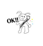 みのりん画2〜ラッコのありがとう 〜（個別スタンプ：4）