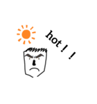 simple shapes kama（個別スタンプ：9）