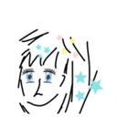 simple shapes kama（個別スタンプ：10）