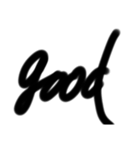 simple shapes kama（個別スタンプ：14）