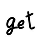 simple shapes kama（個別スタンプ：16）