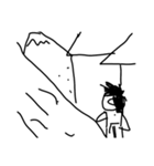 simple shapes kama（個別スタンプ：25）