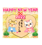 ねこさん寅年♡お正月（個別スタンプ：3）