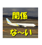 飛行機のつぶやき014（個別スタンプ：4）