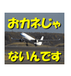 飛行機のつぶやき014（個別スタンプ：13）