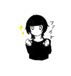 ウルフヘアな女子（個別スタンプ：32）