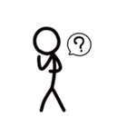 Bow人間（個別スタンプ：6）