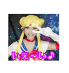 BlueRoseProjectReila☆コスバージョン（個別スタンプ：17）