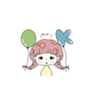 キノコのきこちゃん（個別スタンプ：3）