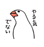 無責任な文鳥（個別スタンプ：26）