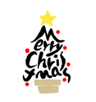 【BIG】クリスマス/年賀状/お祝い/イベント（個別スタンプ：3）