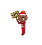 ブラウンのクリスマス（個別スタンプ：12）