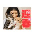 ぴんぽんとあくび 6（個別スタンプ：40）