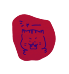 もちこの猫。ネコのもちこ。（個別スタンプ：4）