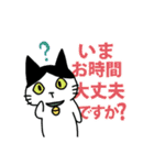 ハチワレ猫ちょび 2（個別スタンプ：10）