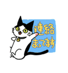ハチワレ猫ちょび 2（個別スタンプ：33）