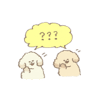 ゆるふわトイプードルの日常（個別スタンプ：12）