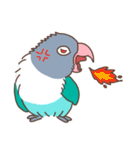 うちのボタンインコ（個別スタンプ：37）