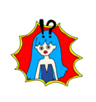カイロウドウケツちゃんとセンジュナマコ（個別スタンプ：24）