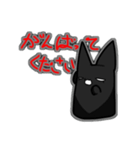 モノクロねこねこ（個別スタンプ：21）
