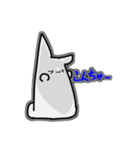 モノクロねこねこ（個別スタンプ：26）