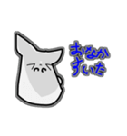 モノクロねこねこ（個別スタンプ：30）