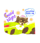 チョコちゃんスタンプ♡*(あいさつ編)（個別スタンプ：33）