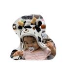 2021年最後のりまちゃん（個別スタンプ：11）