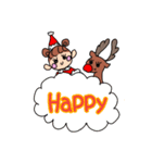 Merry Xmas ＆ Happy new year ご挨拶（個別スタンプ：5）