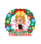 Xmas年始琉球あぎじゃび（個別スタンプ：2）