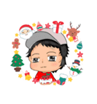 Xmas年始琉球あぎじゃび（個別スタンプ：5）