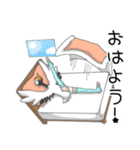 美脚ツル子（個別スタンプ：11）