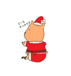 【カピバラ】かっぴーのクリスマス（個別スタンプ：2）