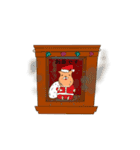 【カピバラ】かっぴーのクリスマス（個別スタンプ：9）