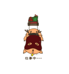 【カピバラ】かっぴーのクリスマス（個別スタンプ：11）