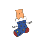 【カピバラ】かっぴーのクリスマス（個別スタンプ：17）