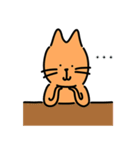 いつも明るい猫（個別スタンプ：10）