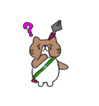 豊岡高校ねこスタンプ。（個別スタンプ：16）