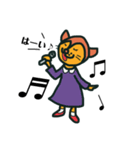 ネコとヨガと楽しさと。（個別スタンプ：12）