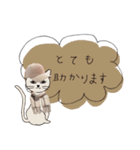 チェックねこの日常敬語☆x'mas＆年末年始（個別スタンプ：11）